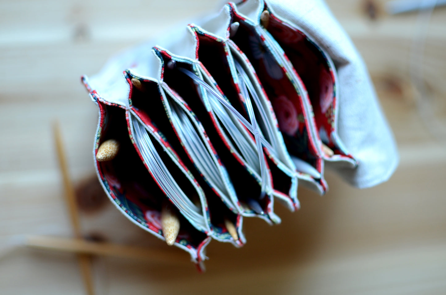 Circular knitting needle storage Large