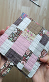 unique knitting needle organizer created with recycled fabrics