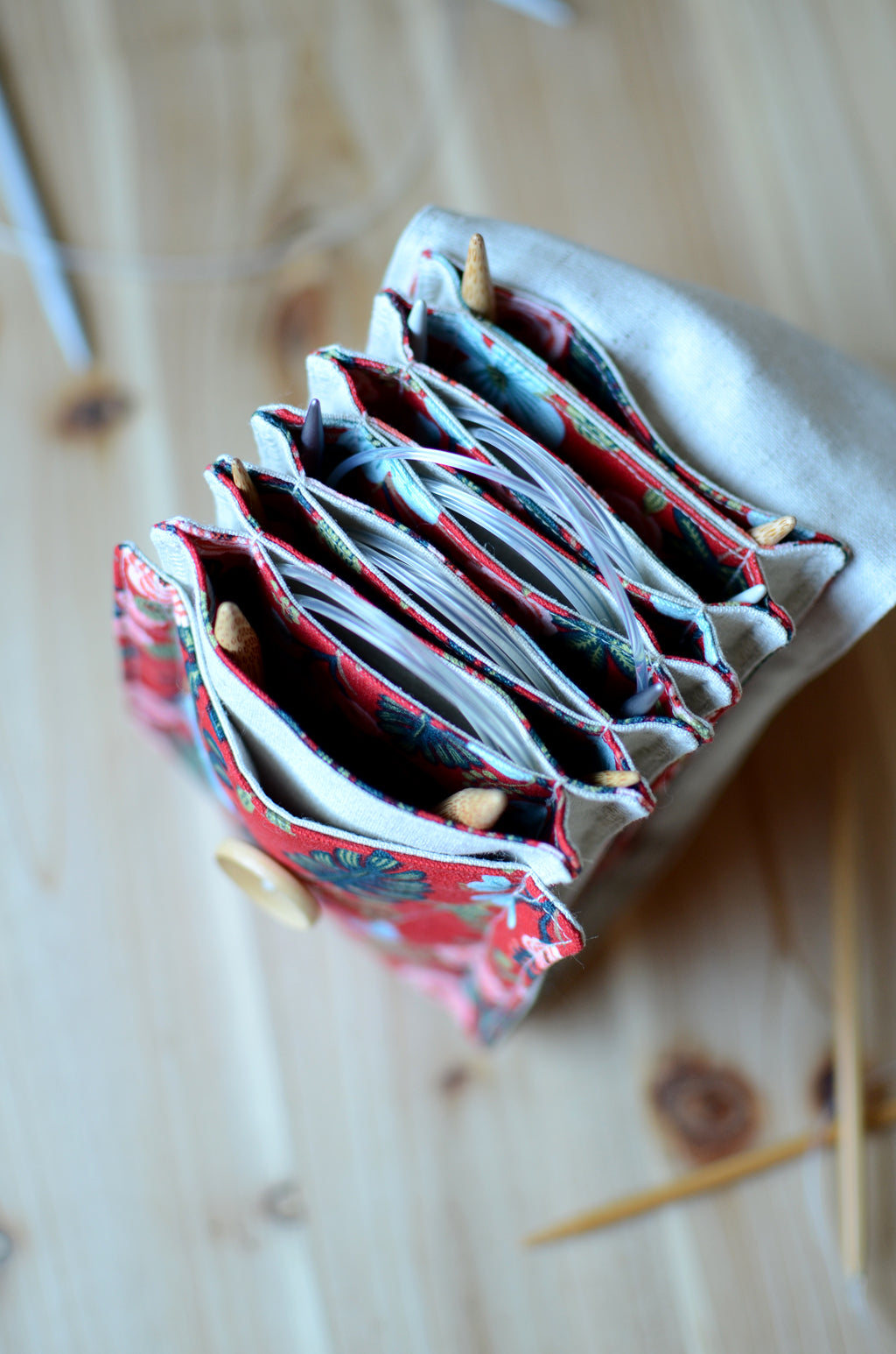 Circular knitting needle storage Large - Atelier de Soyun