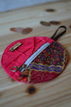 Cute notion pouch for knitters/ for stitch markers, scissors, and little goodies