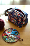 Knitting Project Bag with handle