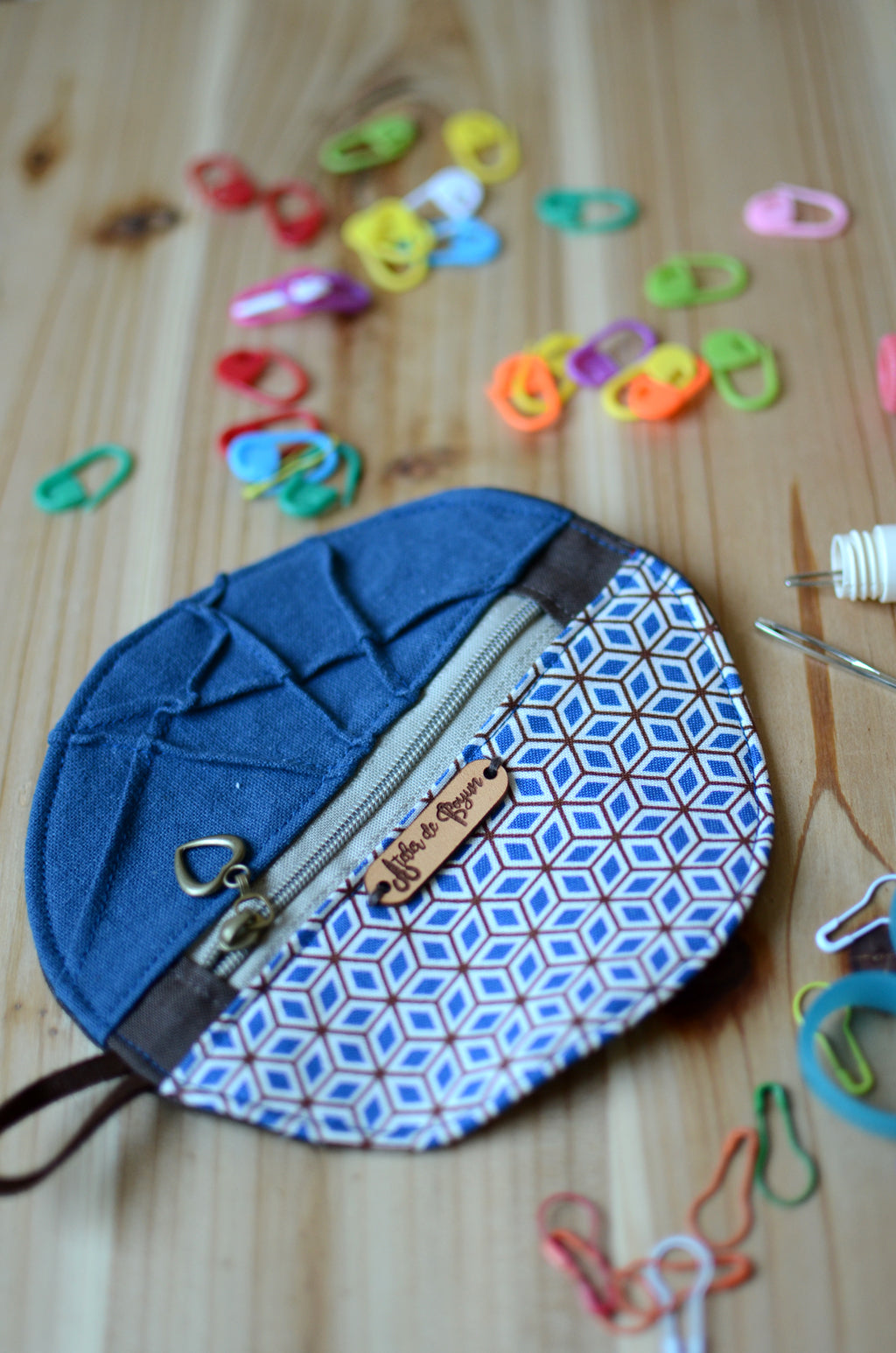 Mini zipper case/ Perfect for gift exchange, stocking stuffer, and self-gifting.