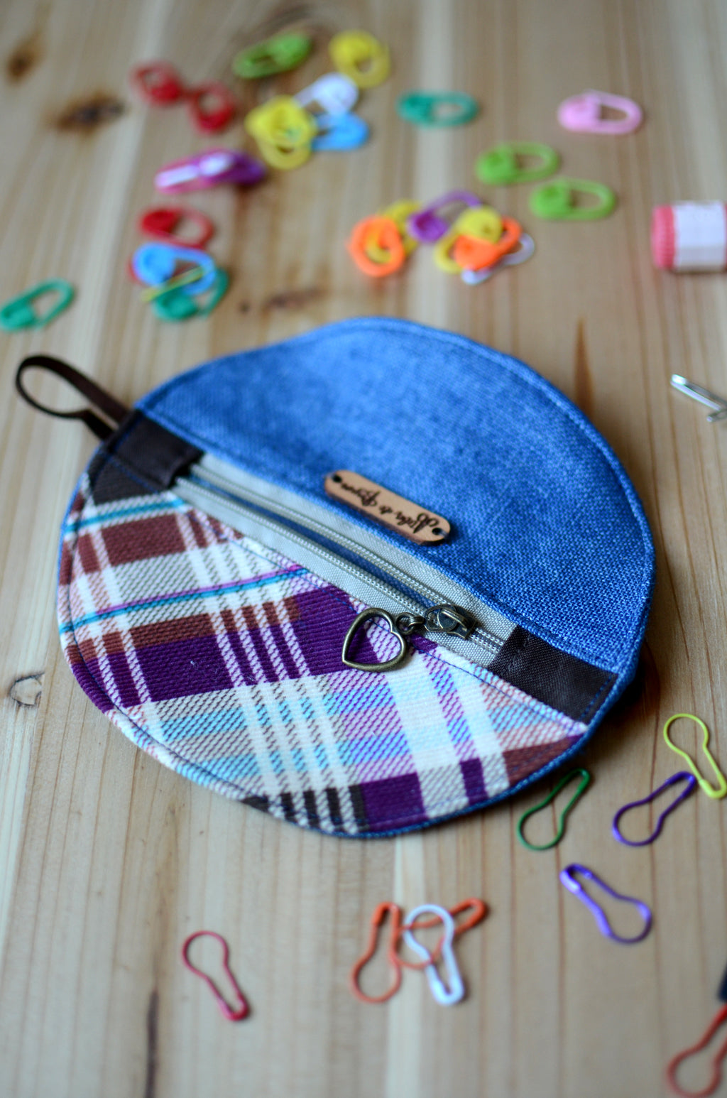 Mini zipper case/ Perfect for gift exchange, stocking stuffer, and self-gifting.