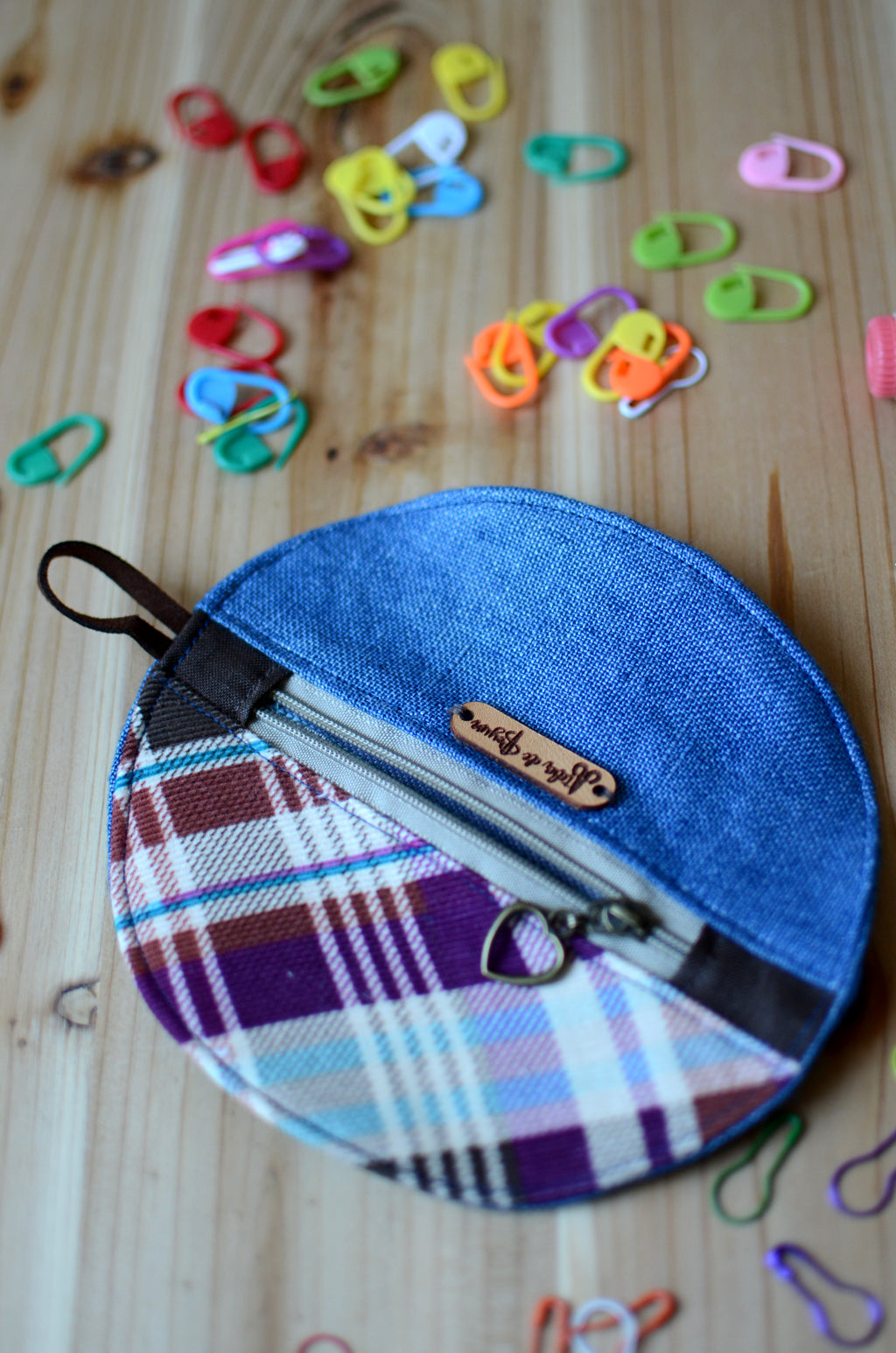 Mini zipper case/ Perfect for gift exchange, stocking stuffer, and self-gifting.