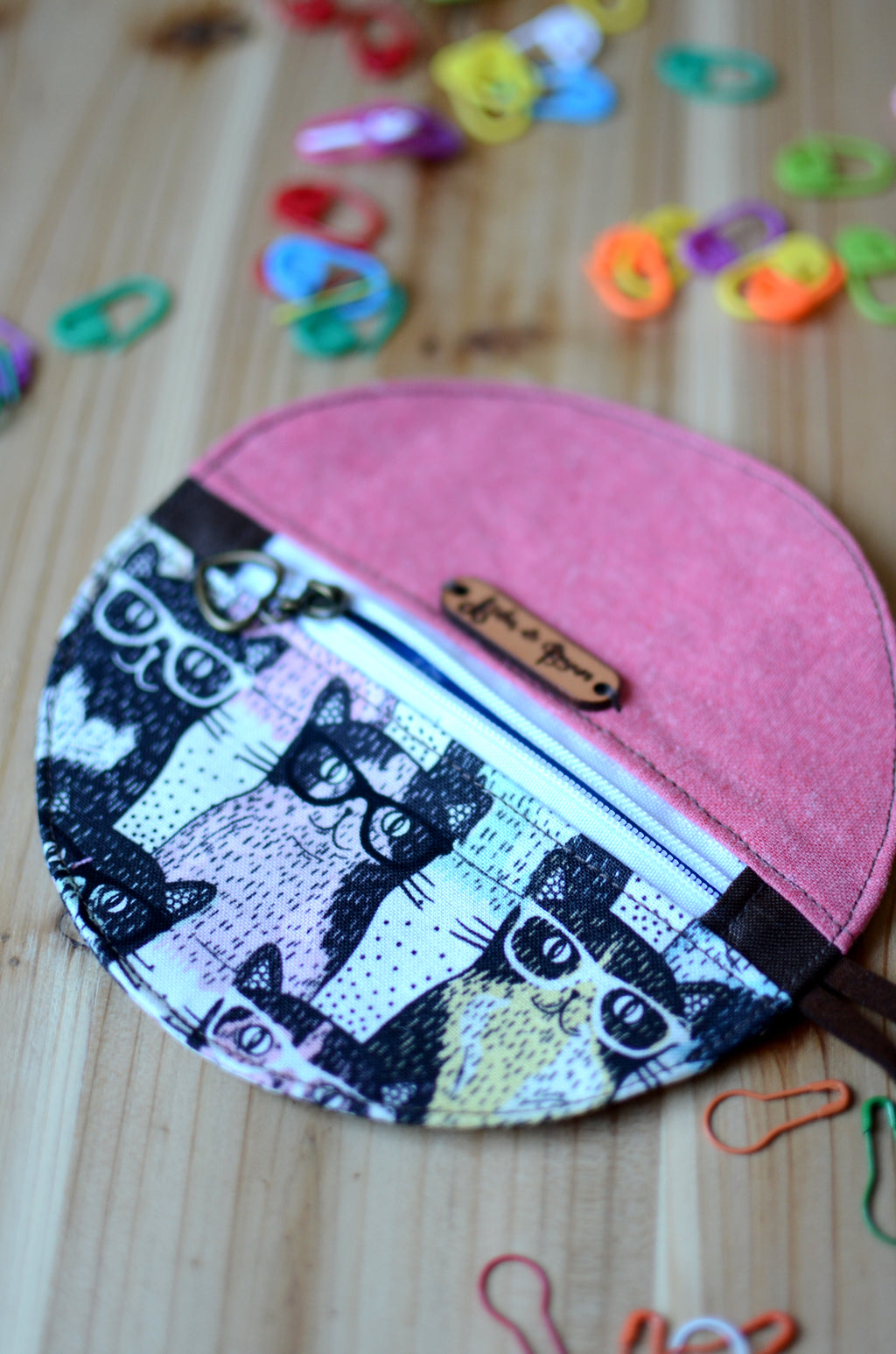 Mini zipper case/ Perfect for gift exchange, stocking stuffer, and self-gifting.