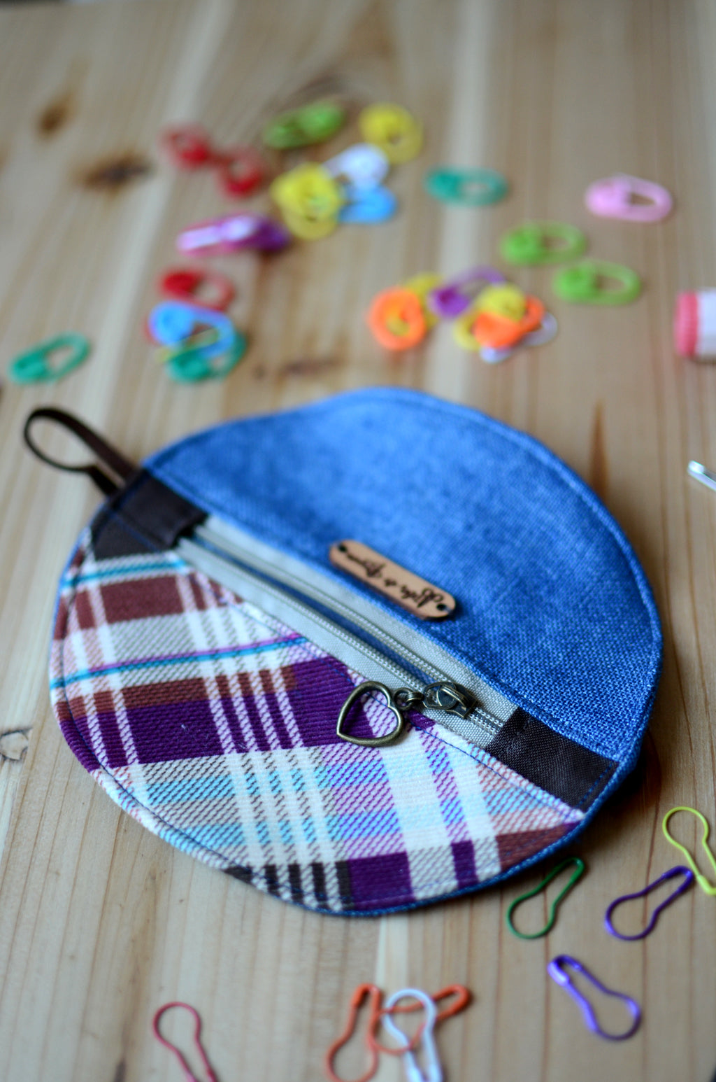 Mini zipper case/ Perfect for gift exchange, stocking stuffer, and self-gifting.