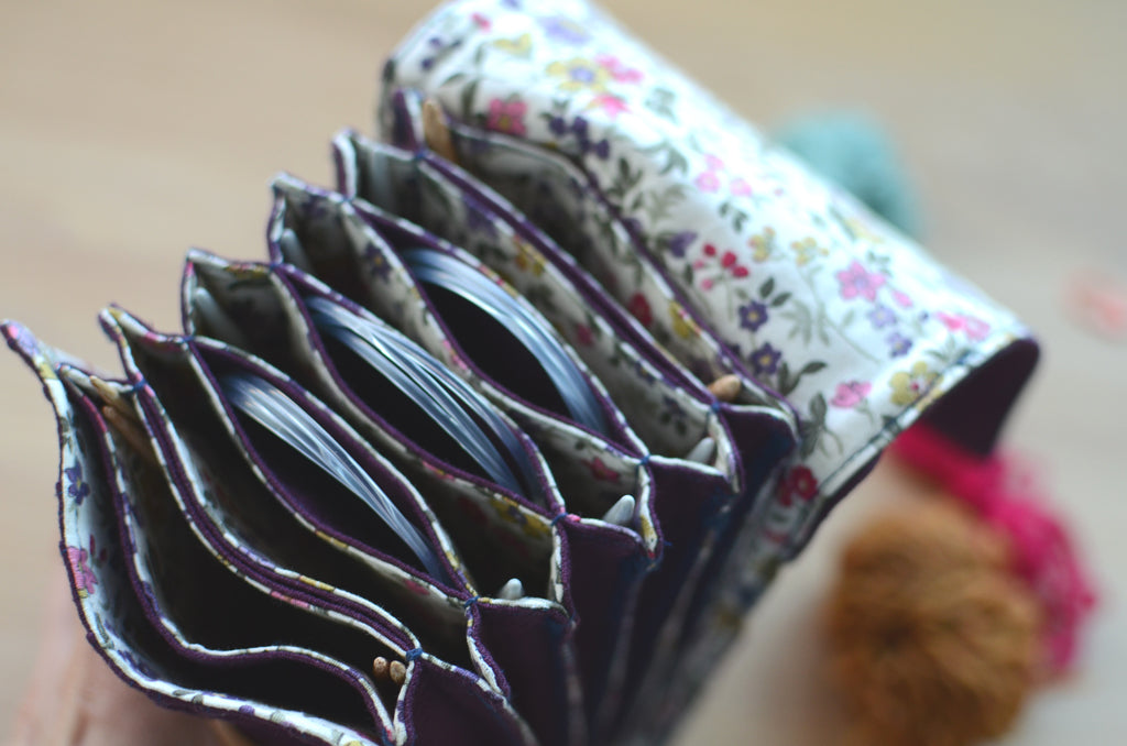 Canvas Circular Knitting Needle Case – da-Mira