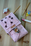 A perfect knitting needle case for many circular needle sets.