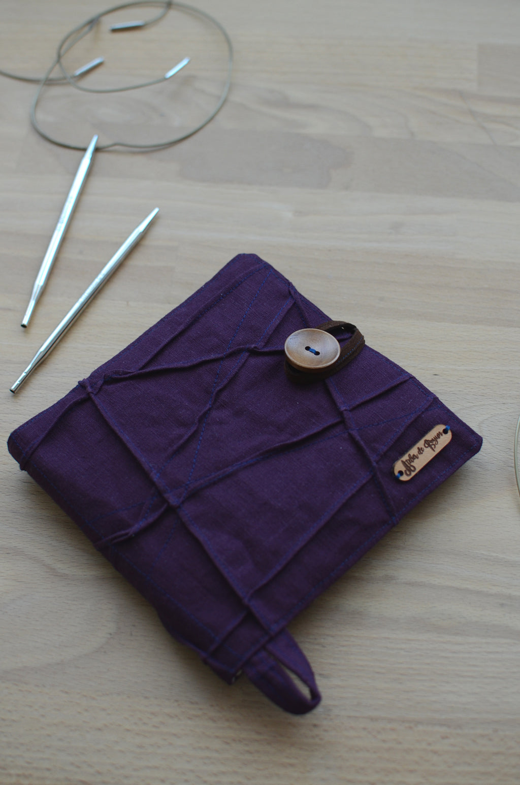 awesome knitting needle case for interchangeable needle sets