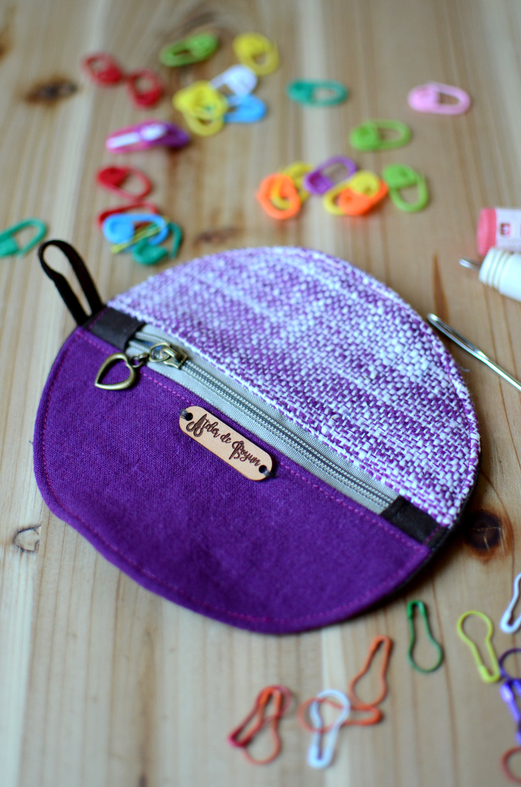 Mini zipper case/ Perfect for gift exchange, stocking stuffer, and self-gifting.