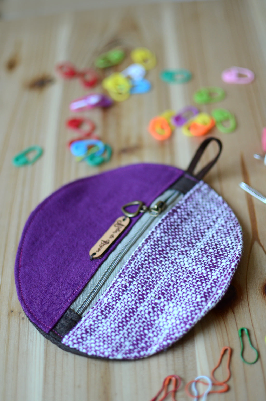 Mini zipper case/ Perfect for gift exchange, stocking stuffer, and self-gifting.