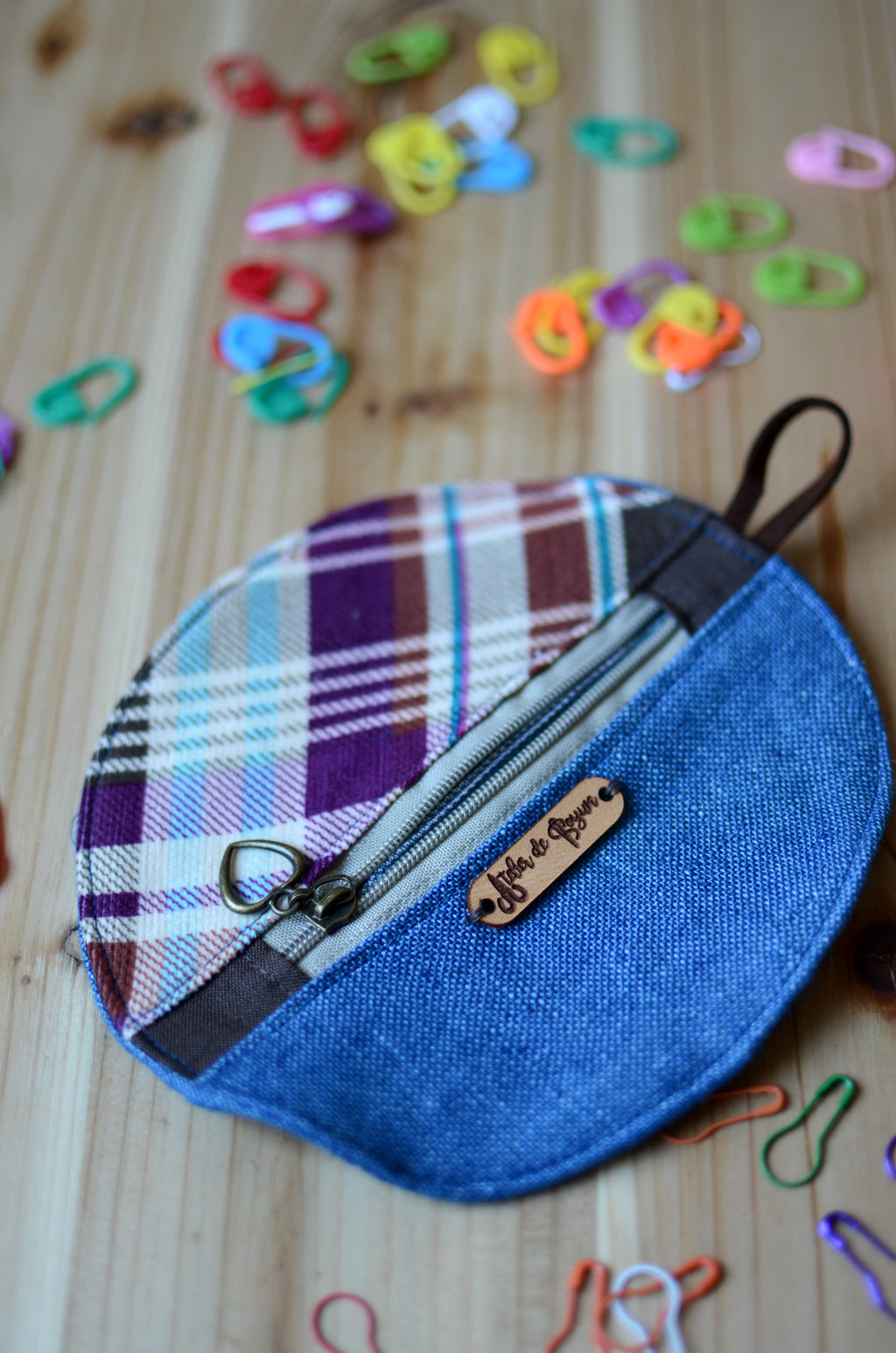 Mini zipper case/ Perfect for gift exchange, stocking stuffer, and self-gifting.