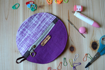 Mini zipper case/ Perfect for gift exchange, stocking stuffer, and self-gifting.
