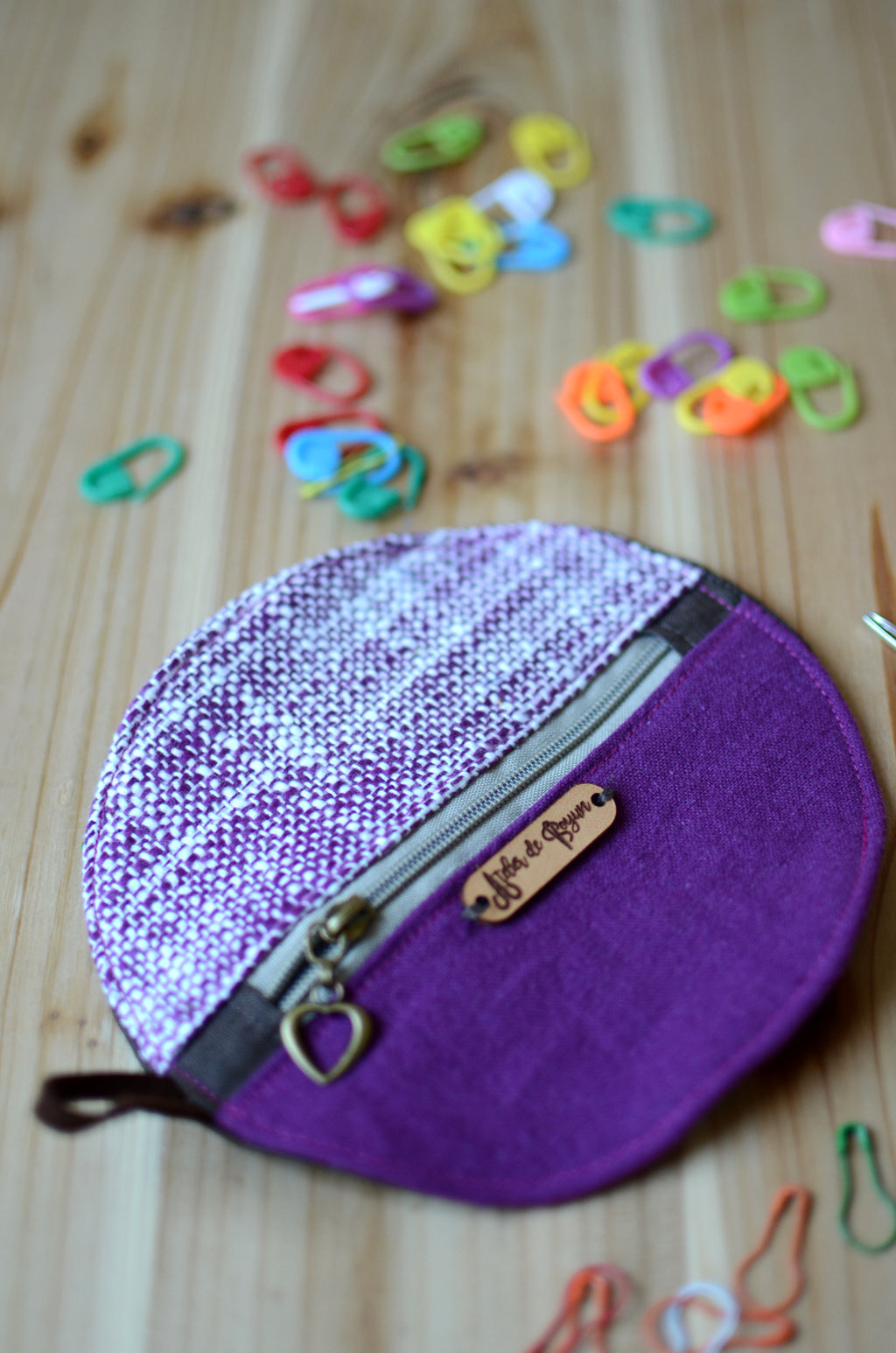 Mini zipper case/ Perfect for gift exchange, stocking stuffer, and self-gifting.