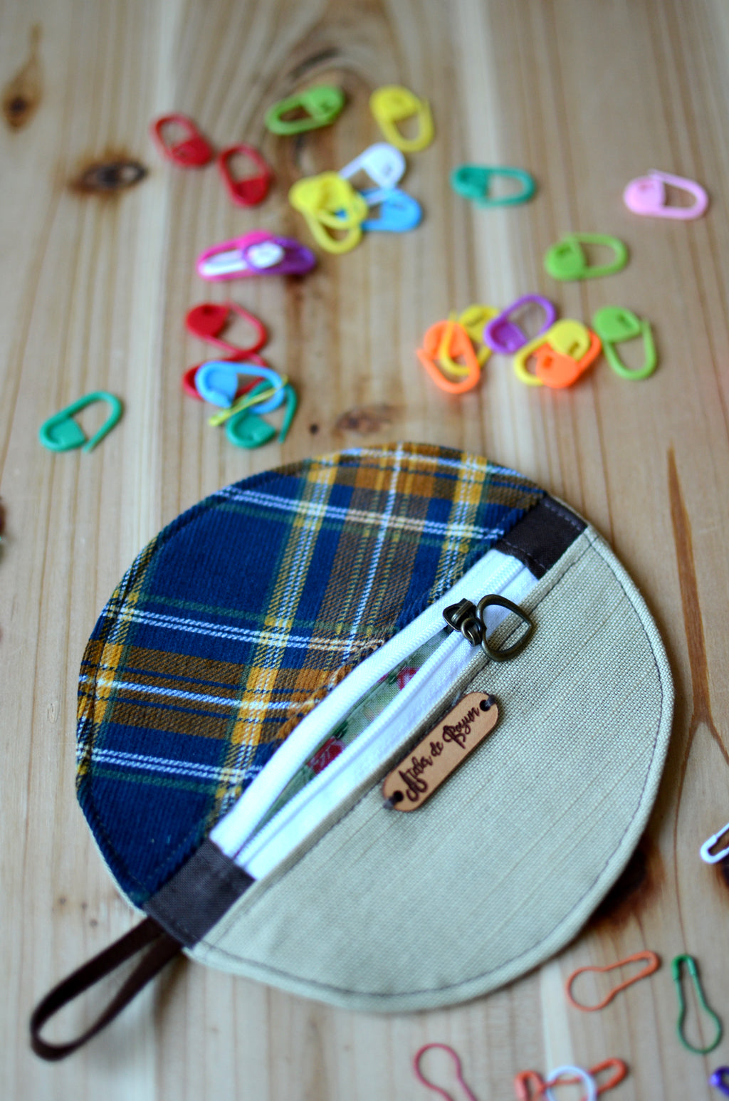 Mini zipper case/ Perfect for gift exchange, stocking stuffer, and self-gifting.